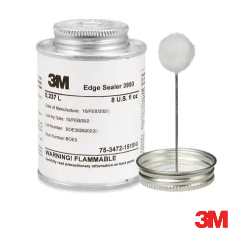 Vernice protettiva per bordi 3M 3950, lattina da 0,236 litri con pennello - Edgesealer