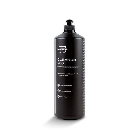 Nasiol Clearub 705 – Lucidante di finitura ultra-fine per la massima lucentezza 500 g