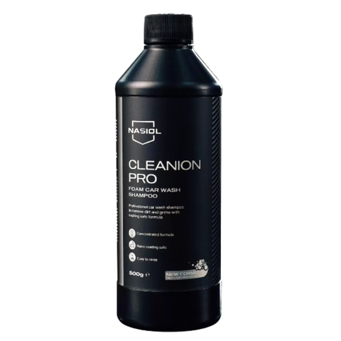 Nasiol Cleanion Pro - Shampoo professionale per autolavaggio in schiuma 500 g