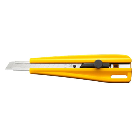 Taglierino Olfa 300 - 9 mm - con impugnatura extra larga e rotella di bloccaggio