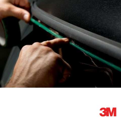Nastro adesivo 3M Knifeless Tape Perf-Line 6,4 mm x 50 m. Per il taglio senza coltello sul vetro
