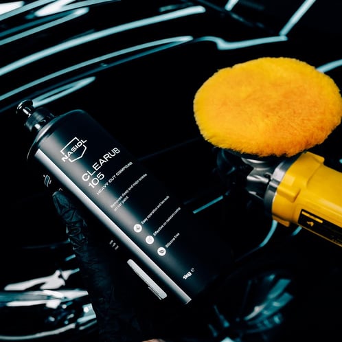 Tampone lucidante Nasiol in lana d'agnello da 150 mm per le massime prestazioni di taglio