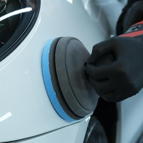 Tampone lucidante Nasiol Super Fine Cut – 150 mm (blu) con sistema di canali d'aria