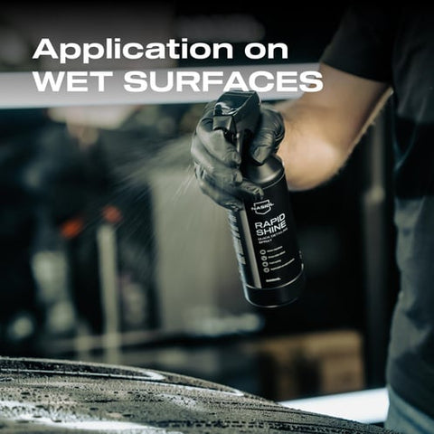 Nasiol RapidShine – Sigillante spray da 500 ml per lucentezza e protezione immediata