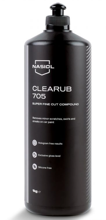 Nasiol Clearub 705 – Lucidante di finitura ultra-fine per la massima lucentezza 500 g